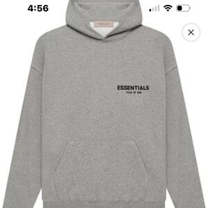Fear of God Essentials Dark Oatmeal Hoodie